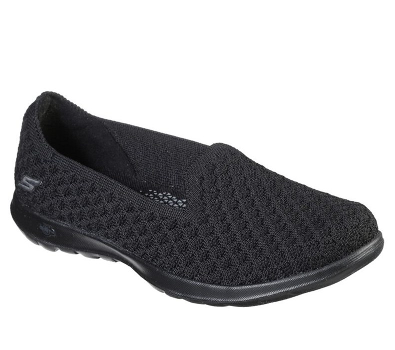 Skechers Gowalk Lite - Lulu - Womens Flats Shoes Black [AU-ZG2825]